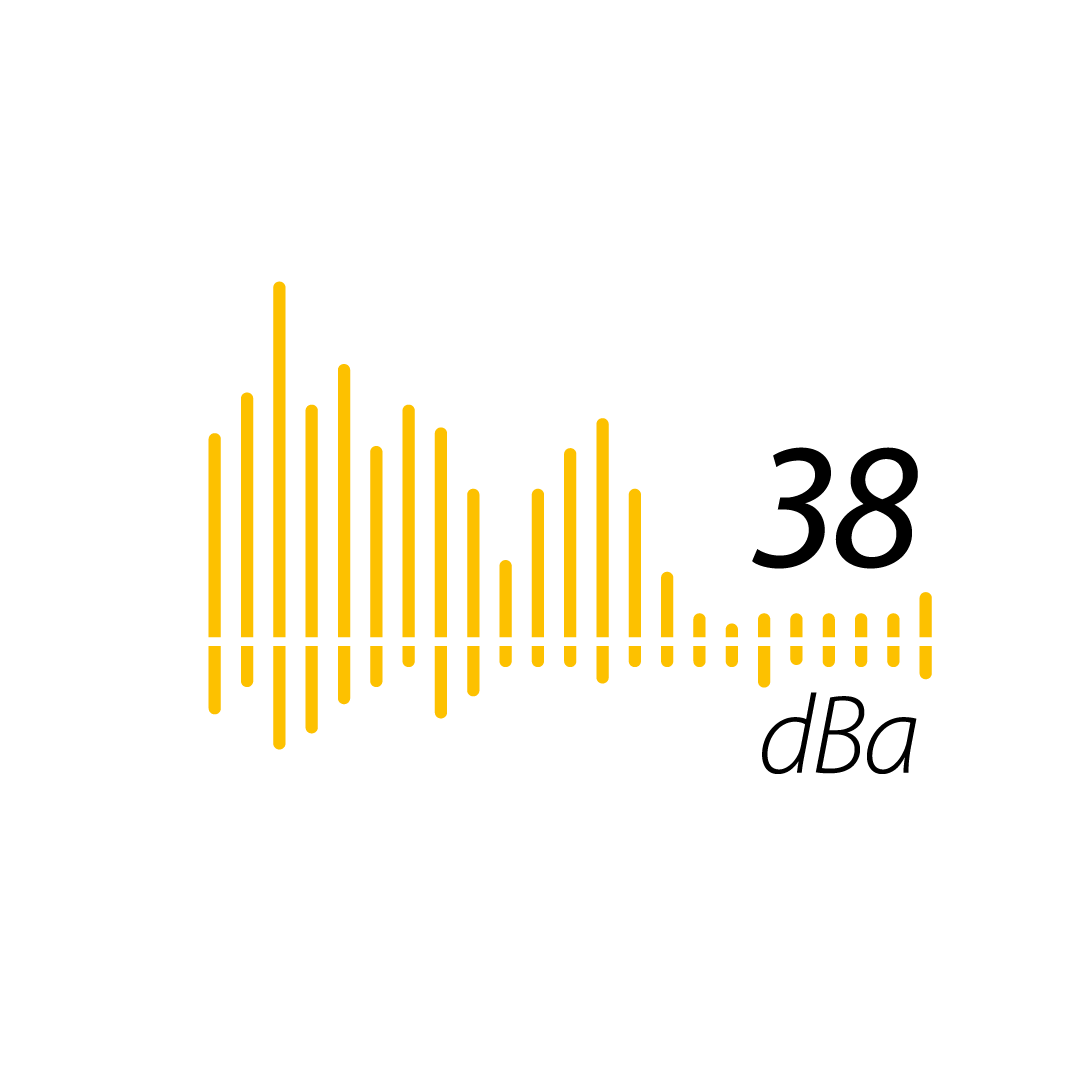 Experiență silențioasă - doar 38 db(A)