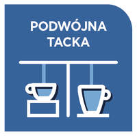 Możliwość używania wysokich szklanek