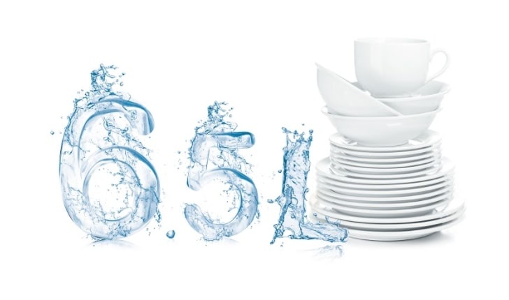 Consumul de apă (l / ciclu): 6.5 l