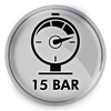 Ciśnienie 15 bar