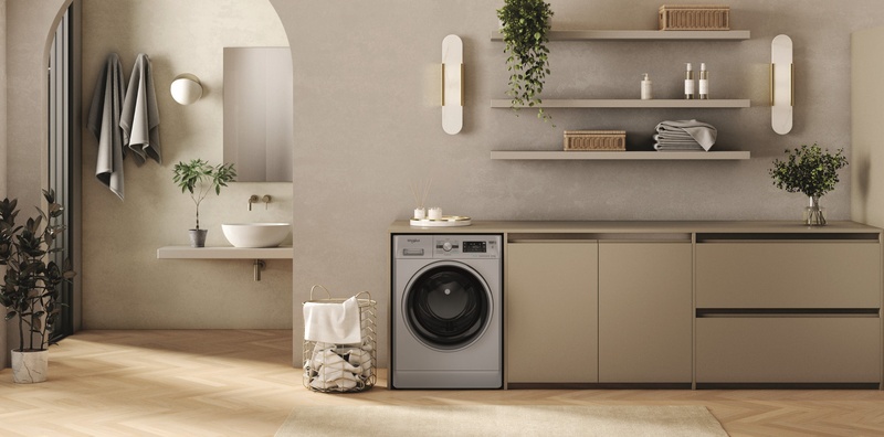 Masina de spalat rufe frontala cu uscator WHIRLPOOL FFWDB 964489