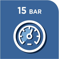 Ciśnienie pompy 15 barów
