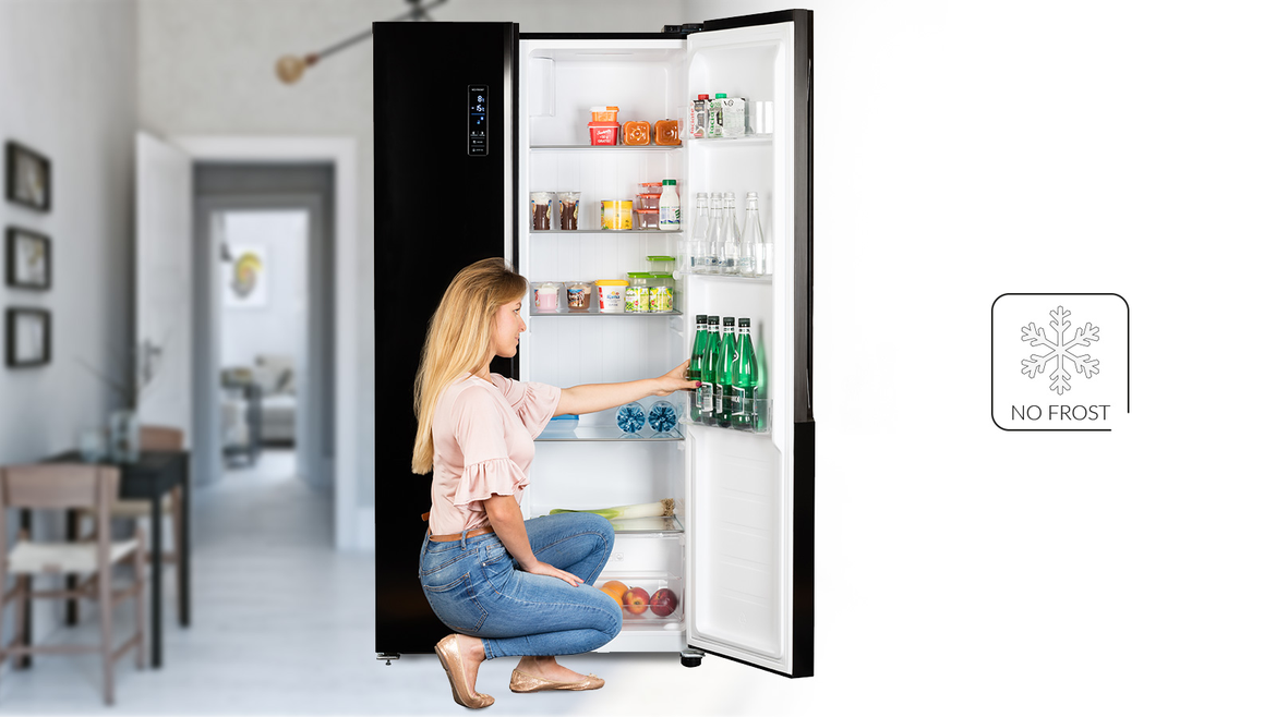 ジョリー tomdom.pl - Lodówka wolnostojąca MPM Side by Side MPM-427-SBS-03/AA