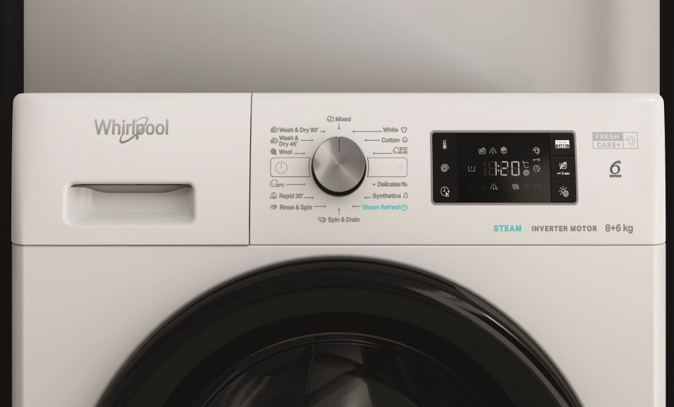 Пералня със Сушилня Whirlpool FFWDB 864349 BV EE