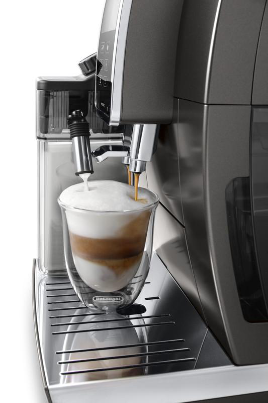 Machine à café DeLonghi Dinamica Plus ECAM 370.70.SB + détartrant
